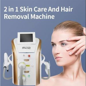 Macchina per la depilazione permanente IPL M22 Trattamento vascolare dell'acne Terapia dei pigmenti Ringiovanimento della pelle sbiancare stringereE-Light pico Attrezzatura per la rimozione dei tatuaggi