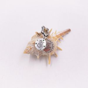 925 Ayar Gümüş Örgü Takı Yapımı Malzemeleri Seti Pandora Murer Poter Slytherin DIY Charms Anahtar Wrap Bilezik Kadın Erkek Zincir Tohum Boncuk Kolye 798620C01