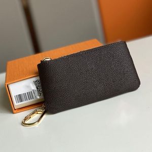 Bolsa de mão de grife de luxo bolsa de moedas de lona marca carteira carteira de alta qualidade com zíper porta-chave para homens e mulheres unissex