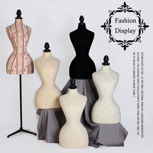 ファッショナブルな半体の女性のマネキンモデルのウェディングドレスの形マネキン上半身女性モデルビッグヒップ細身のウエストマネキン衣服の陳列