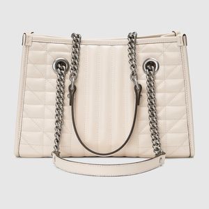 Модель дизайнерские сумочки сумки Marmont Tote Bag Женщины высококачественные кожаные женщины роскошная сумка для плеча
