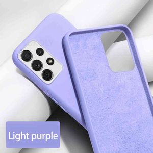 Silicone Phone Cases For Samsung S20 S21 FE 5G A51 A71 A50 A70 A21S S21 Ultra Plus Liquid Silicone Cover For A31 A41 A32 A52 A72 M51 A12 A82 A22 5G