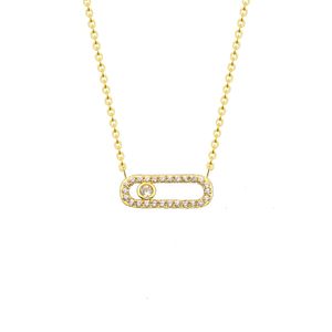 Kristall rostfritt stål halsband CZ pärlor choker hänge halsband för kvinnor läcker guldkedja vän gåva bff Luxuryjewelry y0301