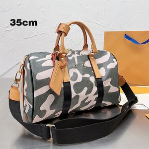 Designer Camo Travel Bags Unisex Handbags High Quality Large Capacity Fitness Messenger Bag Fashion Totes280l