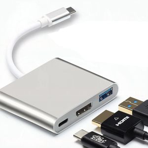 Tipo-C para HDMI 3.1 PD Hub USB-C Multipter Adaptador Suporte MacBook Chrombook Laptop Telefone Tablet com dispositivos USB C