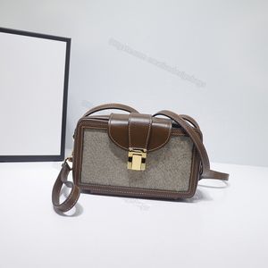 Женские сумки через плечо Изысканный дизайн 614368 Высококачественная женская модная сумка Marmont Квадратная сумка-тоут с откидной крышкой Элегантная ретро классическая сумка G16
