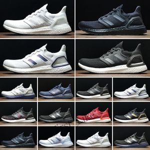 Ultraboot 20 Ub Açık Ayakkabı Erkek Bayan Tenis Ultra Çizmeler Üçlü Beyaz Küresel Para Birimi Altın Metalik Run Işık Chaussures Erkek Kadın Eğitmenler Sneakers 36-45