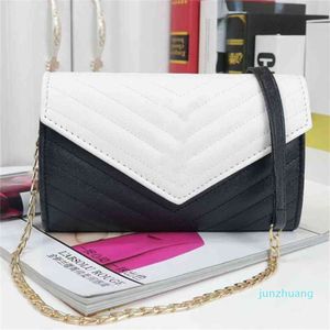 Designer- Women's bag color matching envelope women's Single Shoulder Messenger Bag