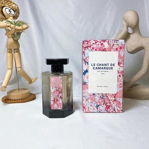 Profumi Per Donna Uomo LE CHANT DE CAMARGUE Colonia Spray 100ML EDP Fragranza Unisex Regalo di San Valentino Profumo Piacevole di Lunga Durata