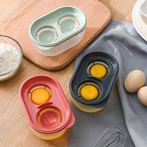 Plast ägg verktyg separator vit äggula siktning hem kök kock äta matlagning gadget