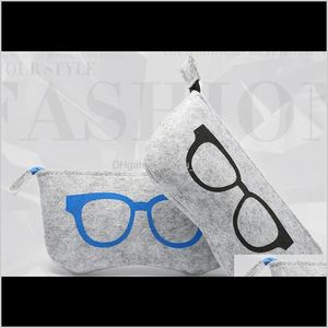 Väskor Eyewear Fashion Accessories Drop Delivery 2021 Strippad blixtlås Fodral Portabla Glasögon Fall reser containerögon vård solglasögon