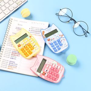 Color multifunctional 12-digit student school supplies calculator portable calculators cartoon children's computer