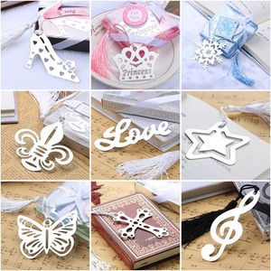 30pcs lot , Stainless Steel Metal Bookmarks , Crown   Cross   Snowflake   Love Gift Book Markers