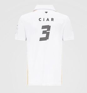 F1 yarış takımı aynı yaka polo gömlek polyester hızlı kuruyan kısa kollu t-shirt280u zq4w