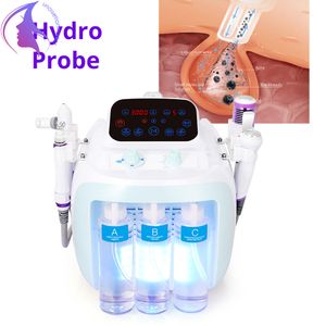 Oxygen Jet Device Feminino Gênero Face Cleansing 6 em 1 Água DermaaBrasion Casca Máquina