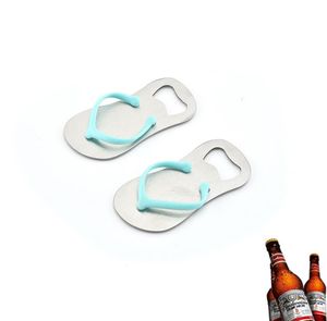 Stainless Steel Bottle Opener Corkscrew Portable Special Slipper Shape Flat Beer Bottles Openers Kitchen Supplies SN2571