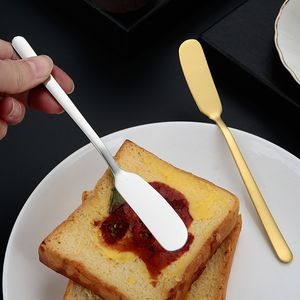 Cheese Knives Multi Purpose Butter Knife Stainless Steel Jam Spreader Cake Piping-knife Cream Tool Cutlery Flatware Gift ZL0252