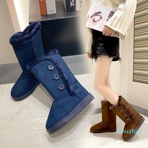 large-size high-tube cotton shoes Snow boots