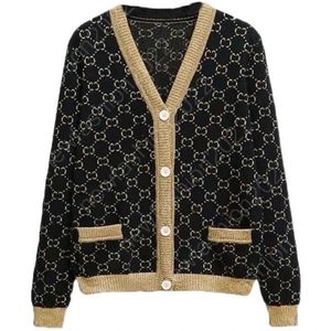 bawełniany dzianiny swetry damskie swetra luźna swobodna kurtka sweter damski odzież g cotton Lam Cardigan Pull