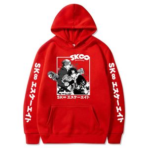 Sk8 The Infinity Hoodie Reki Langa Hasegawa Män Sweatshirts Casual Streetwear Pullover Plus Size Harajuku Hoodies Y0803
