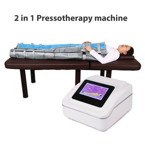 Riscaldamento 2 in 1 Linfodrenaggio Coperte dimagranti Pressoterapia Modellamento del corpo Macchina per perdere peso