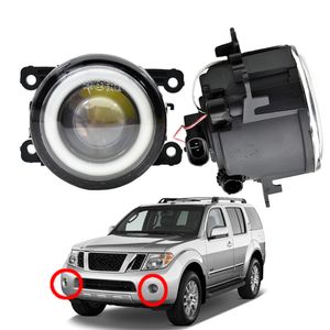 Nissan Pathfinder R51 2005-2012 Sis Işık 2 ADET Ön Tampon Lambası Styling Melek Göz LED Lens 12 V H11