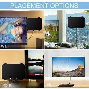 Wholesale digital antenna tv for sale - Group buy Antenna Amplifier Mile Range HD K TV Antennas P Digital TVs Stick Indoor HDTV Signal Receiver Booster