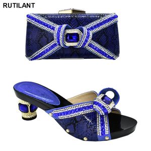 Dress Shoes Latest Set Italy African And Matching Bags Italian Match Women High Heels Wedding Shoe Bag Sets