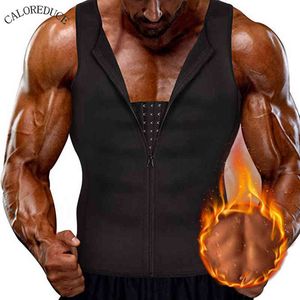 Мужская сжатие рубашки для тела для тела для похудения Tain Top Sauna Shaper Tight Mowerhirt Tummy Control Управление потом потери веса плюс размер