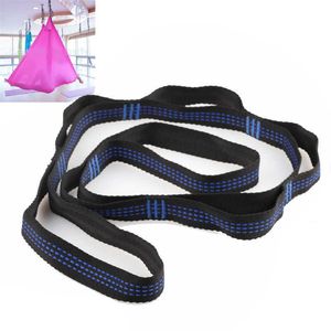 Ioga Bandas Anti Gravidade Aerial Yoga Hammock Acessórios Chrysanthemum Rope Jump Stretch Belt H1026