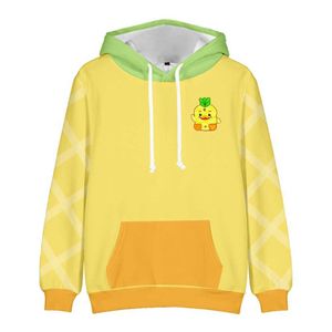 Moriah Elizabeth Merch Hoodie Män och Kvinnor Georgie Duck Sweatshirt Vår och höst Moriah Elizabeth Clothes Pickle Kids Tops G1007