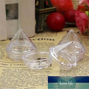 Pcs/lot 5g Empty Travel Refillable Bottles Transparent Diamond Cream Box Portable Cosmetic Case Wholesales Storage & Jars Factory price expert design Quality Latest