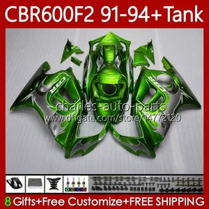 Honda CBR 600 CBR600 F2 FS CC 600FS 600F2 Green Silvery 1991-1994 63no.321 1994 1994 1994 CBR600F2 600CC 91 92 93 94ボディワーク