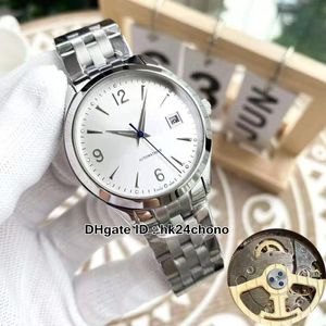 High Quality 40mm Master Date 1548120 Men's Automatic Watch White Dial Silver Case Gents Sport Watches Stainless Steel Hand 12 Colors