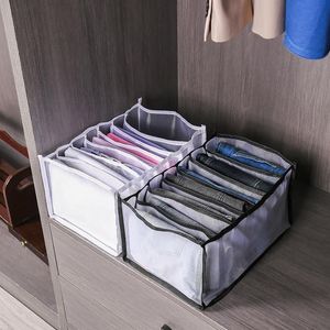 Storage Drawers Foldable Underwear Compartment Box Bra Chest Fabric Socks Clothes Horse Organiser Drawer Dividers 7 Grids