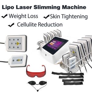 14 PADS LiPO Лазерный диод диодный липолязер для похудения Горящий жир Cellulite Удаление красоты тонкий станок