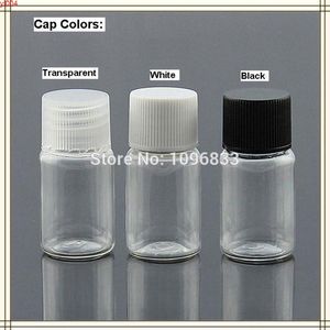Wholesale liquid storage bottles resale online - 10ML CC Clear Plastic Bottle with Leakproof Inner Pad Empty Medical or Cosmetic Liquid Oil Storage Bottles PCShigh qty