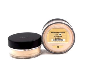 Fondotinta minerale Trucco Cipria sciolta per donna SPF 15 Protezione solare opaca 6g 8g 9g Discreto Abbastanza leggero Beige medio Trucco professionale