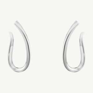 925 Sterling Silver Stud Earrings Commuter Unlimited Shape Arc Simple Romantic All-match Women's Jewelry Accessories