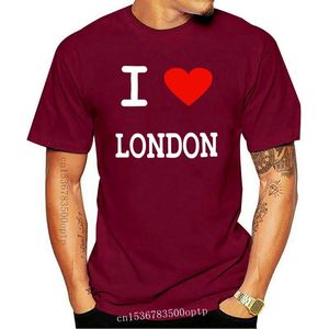 Kaliteli Ekran Baskısı toptan satış-Erkek tişörtleri Londra Mens T shirt Komik Hatıra Kaliteli Ekran Baskılı Unisex seviyorum