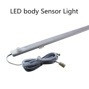 Lampen LED Human Body Sensor Under Cabinet Light 9W 12 V Motion Tube voor Wijngevallen Boek Toon Closet