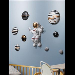 Pokój dziecięcy ozdobiony astronautami dekoracyjne obiekty ścienne dekoracji nocnych wisiorki ścienne wisiorek trójwymiarowy