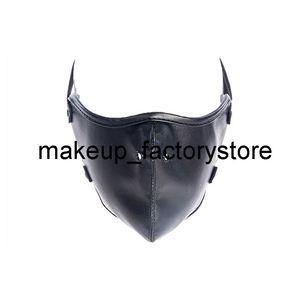 sex toy massager Massage Sex Toys Black Pu Leather Head BDSM Bondage Hood Mask Gag Erotic Flirting Adult Toy Adjustable Cosplay For Couples 97Y4