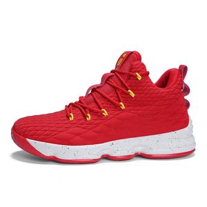 Najwyższej jakości męskie damskie buty do koszykówki kolor czarny niebieski szary czerwony zielony mężczyzna trenerzy na zewnątrz Runner Sports Sneakers Rozmiar 36-45