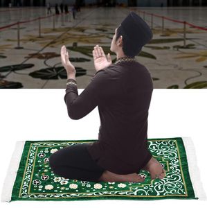 Esteira de oração islâmica tapete muçulmano tapete salat musallah islam espacial orações tapete macio banheiro praying mats tapis musulman 70 * 110 cm zyy1029