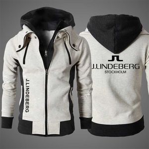 J Lindeberg Golf Мужская одежда Толстовка на открытом воздухе Повседневная мужская куртка Флисовые толстовки Качественная спортивная одежда Harajuku Верхняя одежда 211103