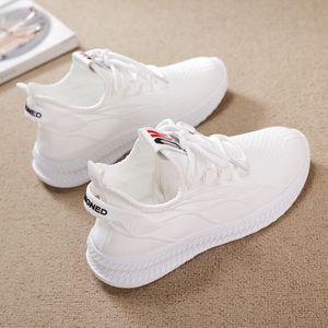 2023 Super Light Breattable Running Shoes Men Women Sports Knit Black White Pink Grey Casuples Sneakers Storlek 35-41 WY01-F8801