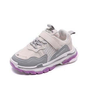 scarpe sportive per bambini per ragazzi e ragazze primaverili, sneaker goffe e leggere abbinate ai colori 210713