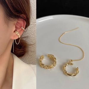 Clip On Earrings for Women Retro Ear Cuff Long Chain Earring Without Holes Fashion Jewelry Wholesale