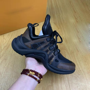 2021 Yeni Dantel Rahat Lüks Rahat Ayakkabılar Hem Erkekler Ve Kadınlar için Uygun Neopren Sneakers kadın PU Horseshoe 36-45 FGSD